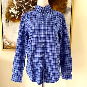 Ralph Lauren boys button down shirt size Large 14 - 16 EC